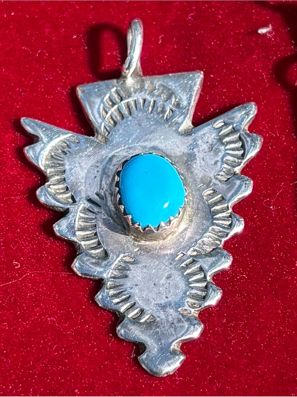 Sterling Silver Arrowhead Pendant
